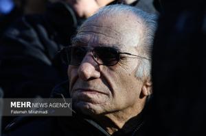 تشییع پیکر زنده‌یاد عنایت الله بخشی +عکس