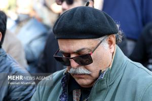 تشییع پیکر زنده‌یاد عنایت الله بخشی +عکس