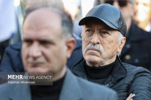 تشییع پیکر زنده‌یاد عنایت الله بخشی +عکس