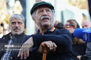 تشییع پیکر زنده‌یاد عنایت الله بخشی +عکس