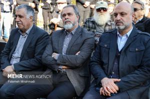 تشییع پیکر زنده‌یاد عنایت الله بخشی +عکس