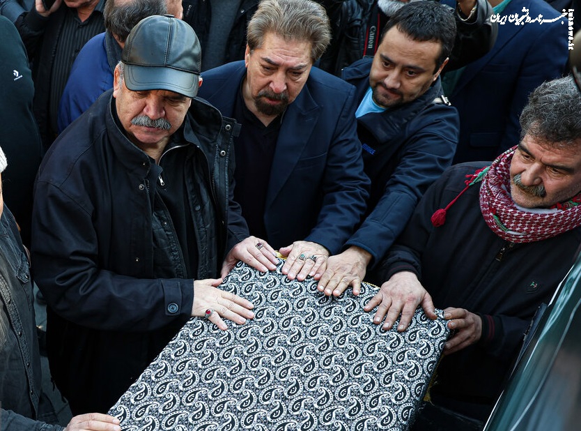 تشییع پیکر زنده‌یاد عنایت الله بخشی +عکس