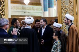 چهلم شهدای فتنه آمریکایی صهیونی در حرم بانوی کرامت +عکس