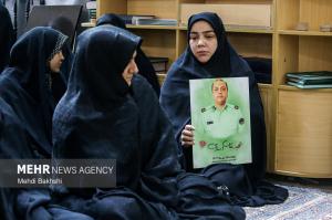 چهلم شهدای فتنه آمریکایی صهیونی در حرم بانوی کرامت +عکس