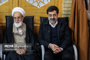 چهلم شهدای فتنه آمریکایی صهیونی در حرم بانوی کرامت +عکس