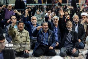 چهلم شهدای فتنه آمریکایی صهیونی در حرم بانوی کرامت +عکس