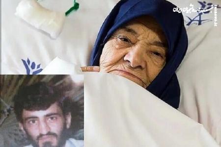 مادر حاج احمد متوسلیان آسمانی شد