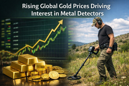 The Rising Demand for Metal Detectors Amid Increasing Global Gold Prices