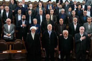 عکس | نشست فعالان اقتصادی و اعضای اتاق اصناف و بازار با دکتر قالیباف