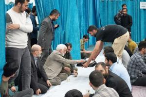 عکس | حضور سعید جلیلی در مسجد دانشگاه شریف