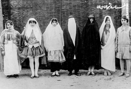 پیدایش بی حجابی در ایران