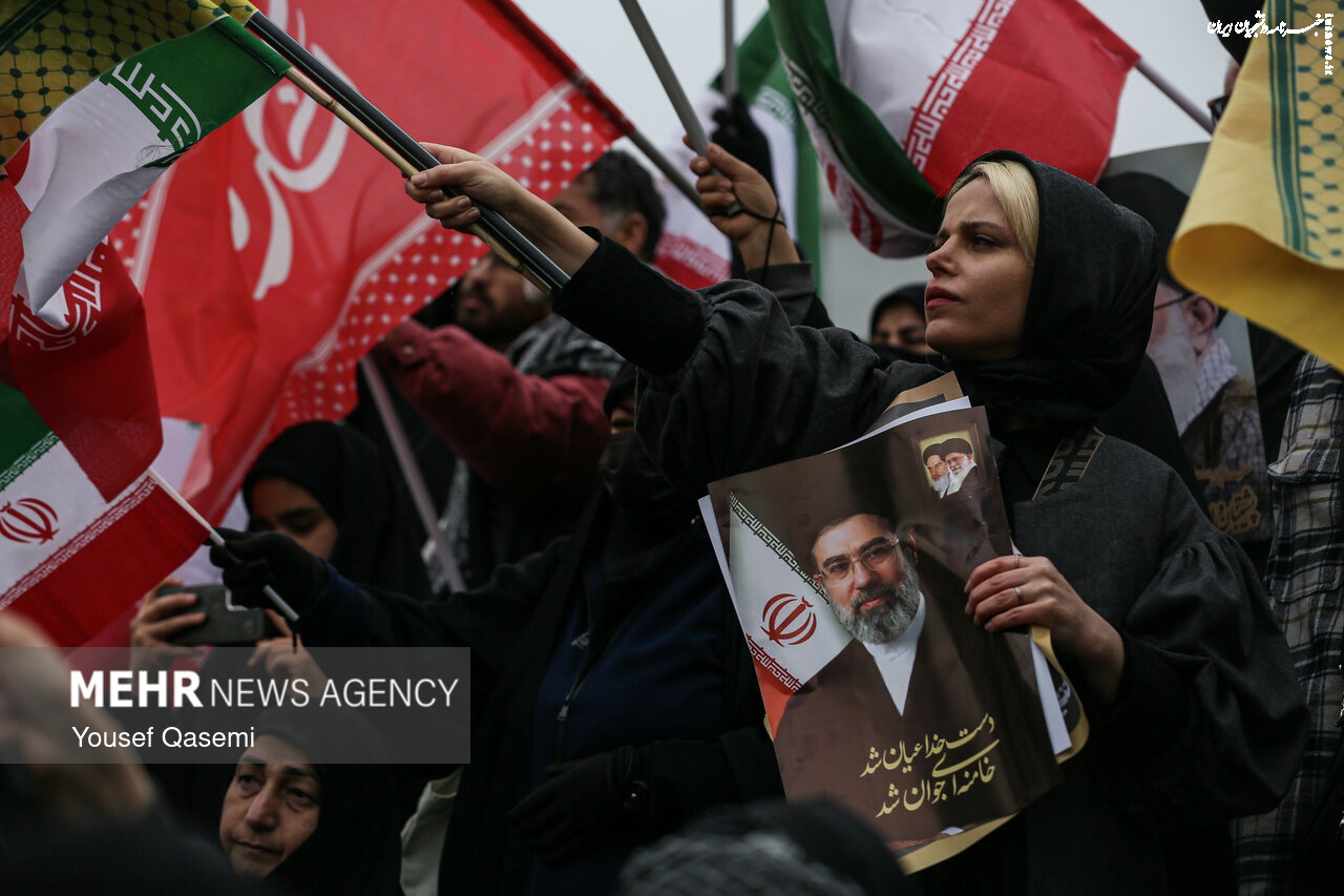 تصاویر منتخب راهپیمایی روز جهانی قدس ۱۴۰۴ در تهران