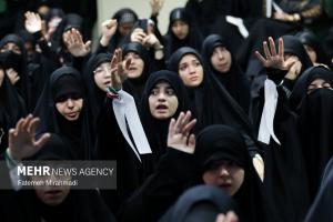 مراسم تجدید میثاق جنبش دانشجویی با آرمان‌های امام شهید +عکس