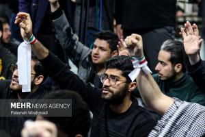 مراسم تجدید میثاق جنبش دانشجویی با آرمان‌های امام شهید +عکس