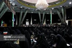 مراسم تجدید میثاق جنبش دانشجویی با آرمان‌های امام شهید +عکس