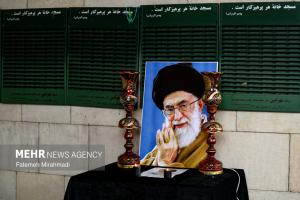 مراسم تجدید میثاق جنبش دانشجویی با آرمان‌های امام شهید +عکس