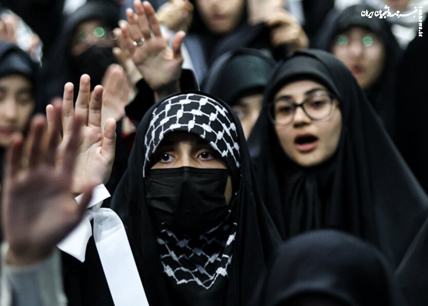 مراسم تجدید میثاق جنبش دانشجویی با آرمان‌های امام شهید +عکس