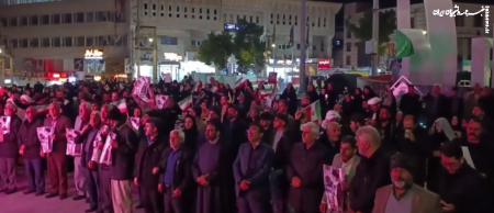 ایلامی‌ها چهارشنبه‌سوری را با «مرگ بر آمریکا» شروع کردند +فیلم