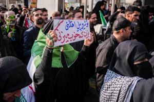 تشییع شهیدان لاریجانی، سلیمانی و شهدای ناو دنا +عکس
