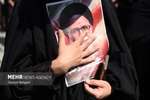 تشییع پیکر مطهر شهید «اسماعیل خطیب» در مشهد +عکس
