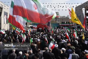 تشییع پیکر مطهر شهید «اسماعیل خطیب» در مشهد +عکس