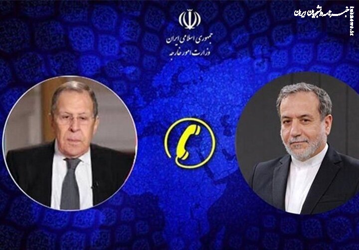گفتگوی تلفنی وزرای امور خارجه جمهوری اسلامی ایران و روسیه