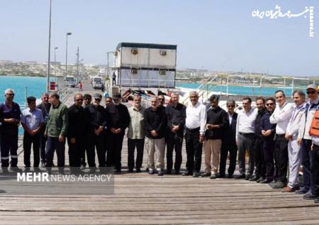 بازدید اعضای کمیسیون امنیت ملی مجلس از جزیره خارک