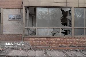 عکس | تجاوز دشمن به دانشگاه علم و صنعت ایران
