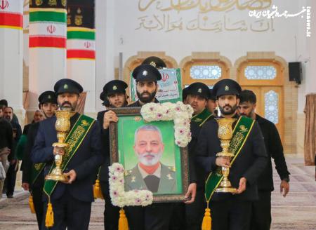 مراسم تشییع پیکر امیر سپهبد شهید موسوی در قم +عکس