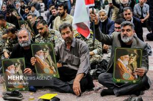 مراسم بزرگداشت سپهبد شهید موسوی در قم +عکس