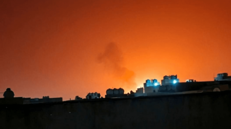 غول پتروشیمی عربستان در آتش