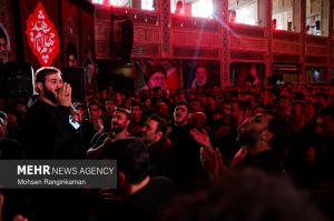 مراسم چهلمین روز شـــهادت رهبر انقلاب +عکس