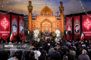 مراسم چهلمین روز شـــهادت رهبر انقلاب +عکس