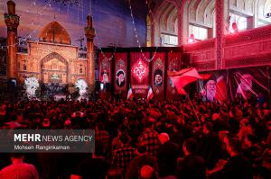 مراسم چهلمین روز شـــهادت رهبر انقلاب +عکس