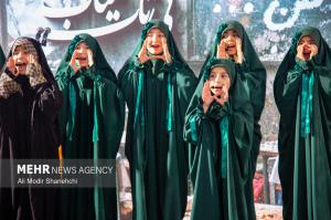 گرامیداشت چهلمین روز شهادت دانش‌آموزان میناب در حرم مطهر رضوی +عکس