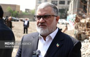 بازدید سفرای خارجی از آثار تجاوز به بیمارستان گاندی و واحدمسکونی تهران