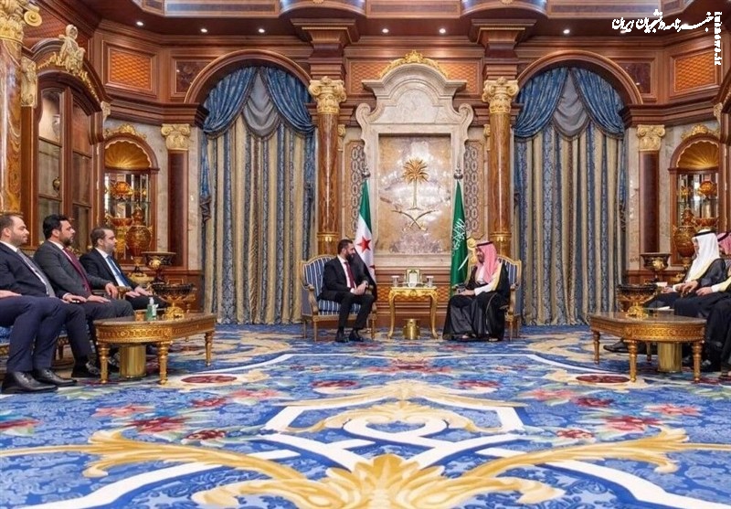 دیدار جولانی با بن‌سلمان