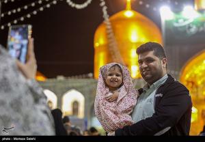 حال و هوای حرم مطهر رضوی در آستانه میلاد امام رضا(ع) +عکس