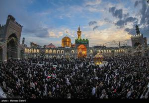 حال و هوای حرم مطهر رضوی در آستانه میلاد امام رضا(ع) +عکس