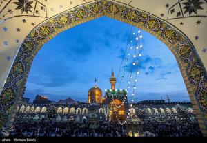 حال و هوای حرم مطهر رضوی در آستانه میلاد امام رضا(ع) +عکس