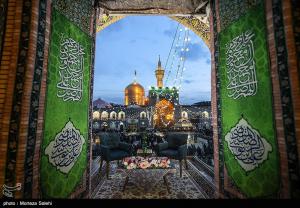 حال و هوای حرم مطهر رضوی در آستانه میلاد امام رضا(ع) +عکس