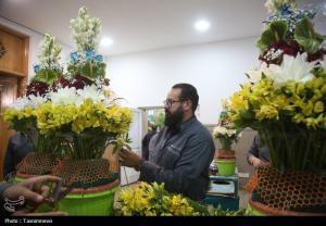گل‌آرایی ضریح اخت‌الرضا(س) +عکس