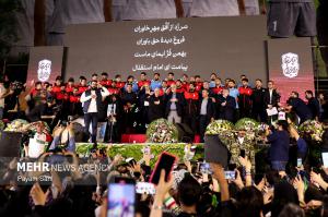 مراسم بدرقه تیم ملی فوتبال +عکس