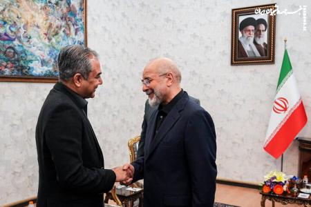 دیدار وزیر کشور پاکستان با قالیباف