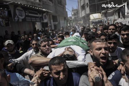 شهادت چند فلسطینی درحملات گسترده صهیونیستها به نوار غزه