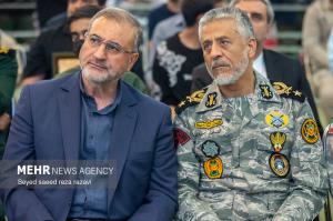 بزرگداشت شهدای جنگ تحمیلی رمضان و سالگرد شهدای اقتدار ایران +عکس