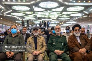 بزرگداشت شهدای جنگ تحمیلی رمضان و سالگرد شهدای اقتدار ایران +عکس