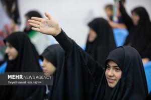 بزرگداشت شهدای جنگ تحمیلی رمضان و سالگرد شهدای اقتدار ایران +عکس
