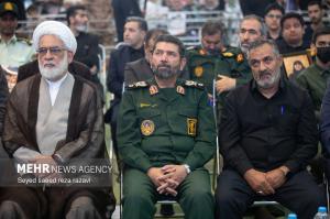 بزرگداشت شهدای جنگ تحمیلی رمضان و سالگرد شهدای اقتدار ایران +عکس