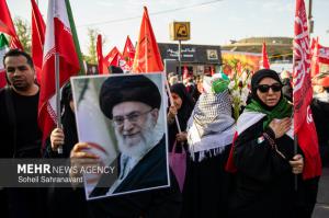 مراسم تشییع پیکر مطهر رهبر شهید انقلاب در تهران